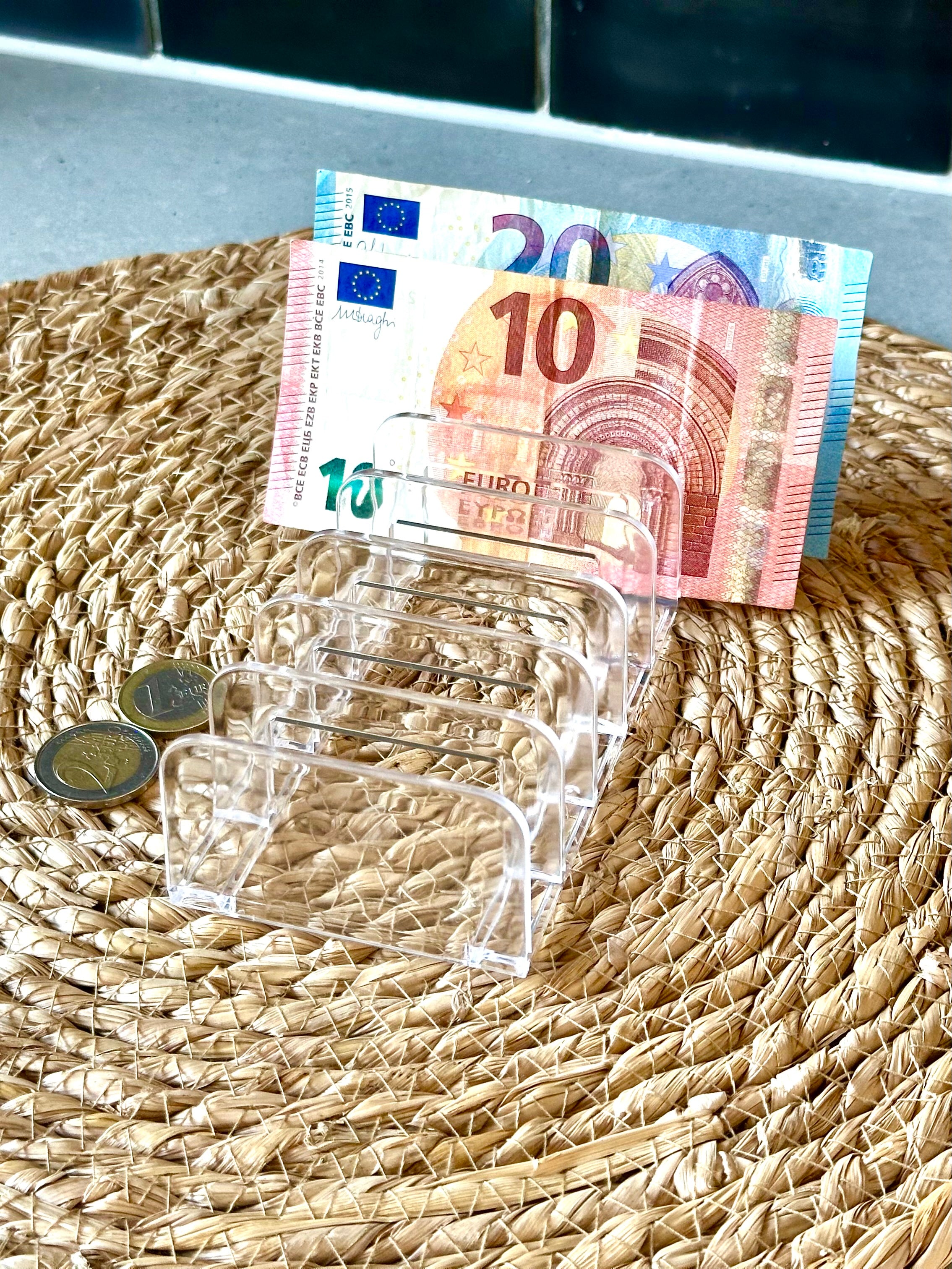 Acryl geld tray