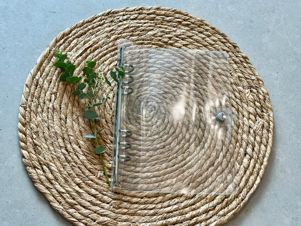 A5 binder transparant