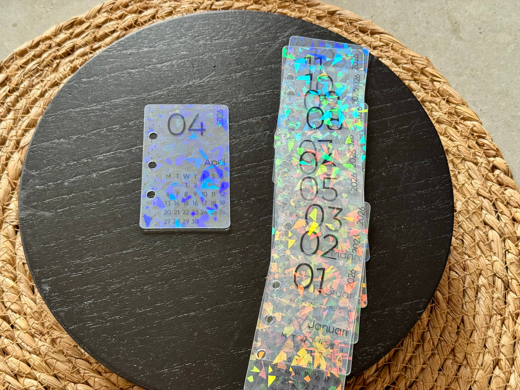 Holografische maandkalender