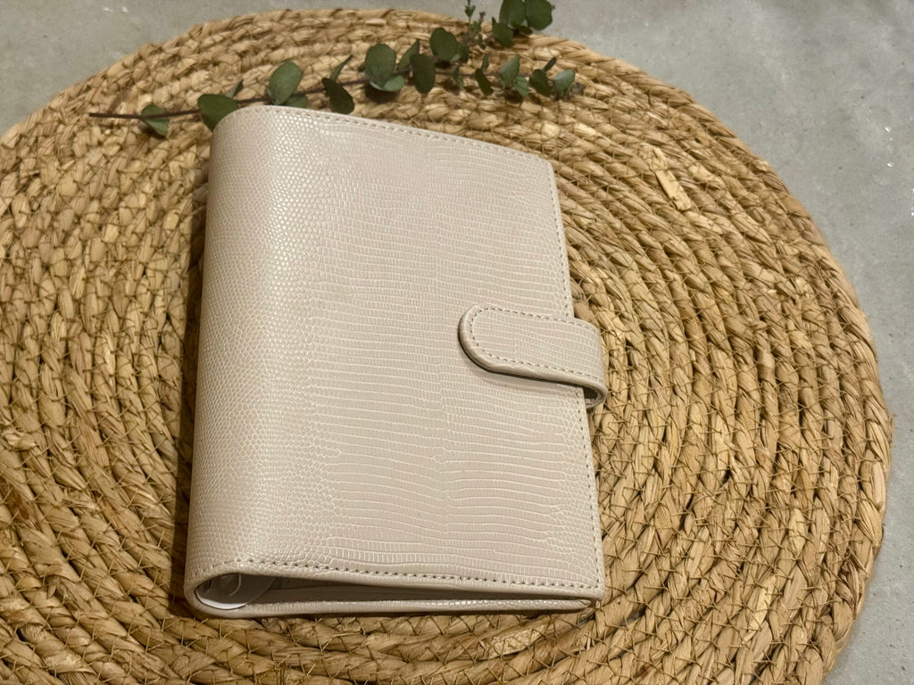 A6 Binder croco