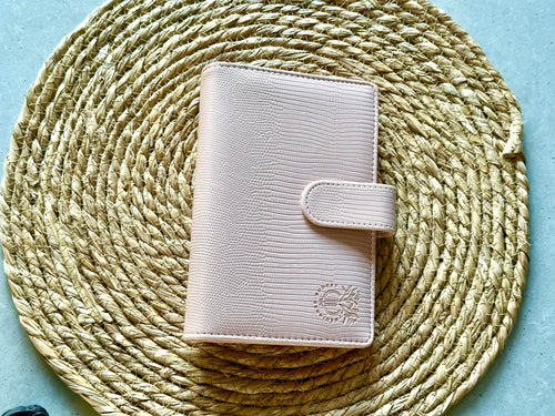 A6 Binder croco