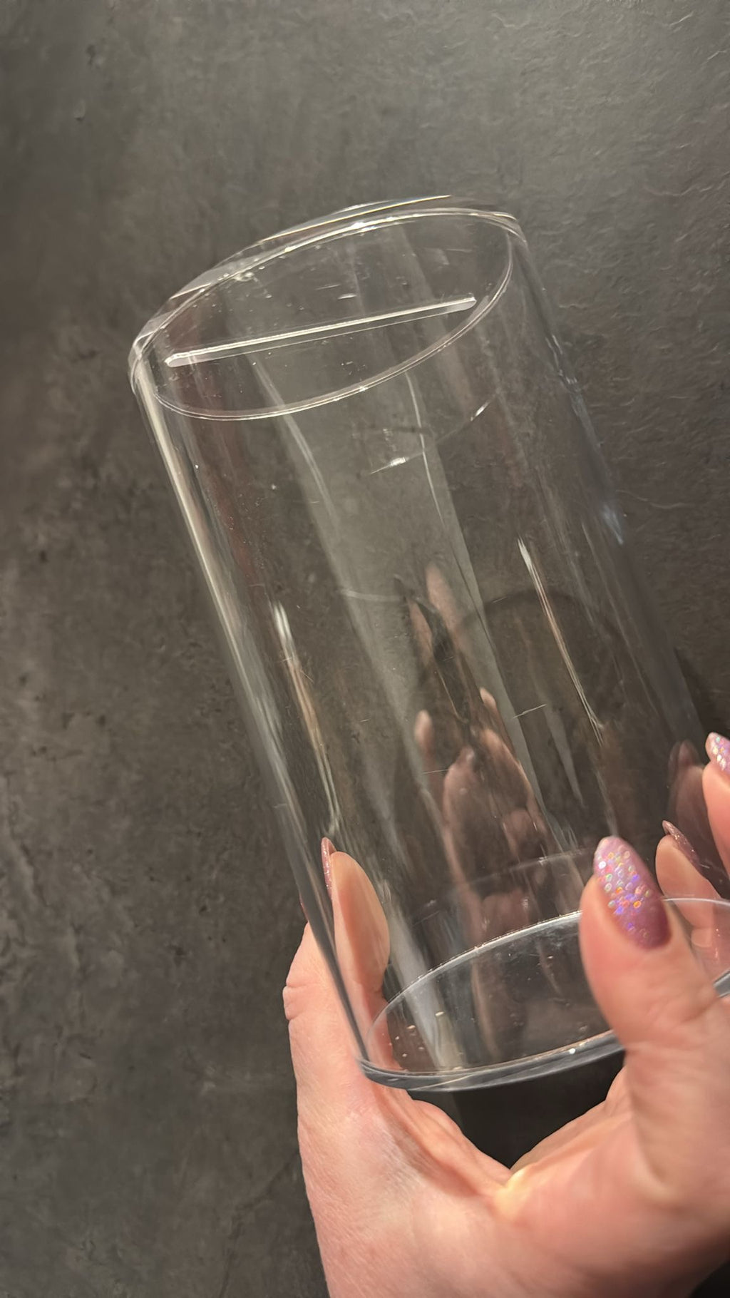 Acryl spaarpot