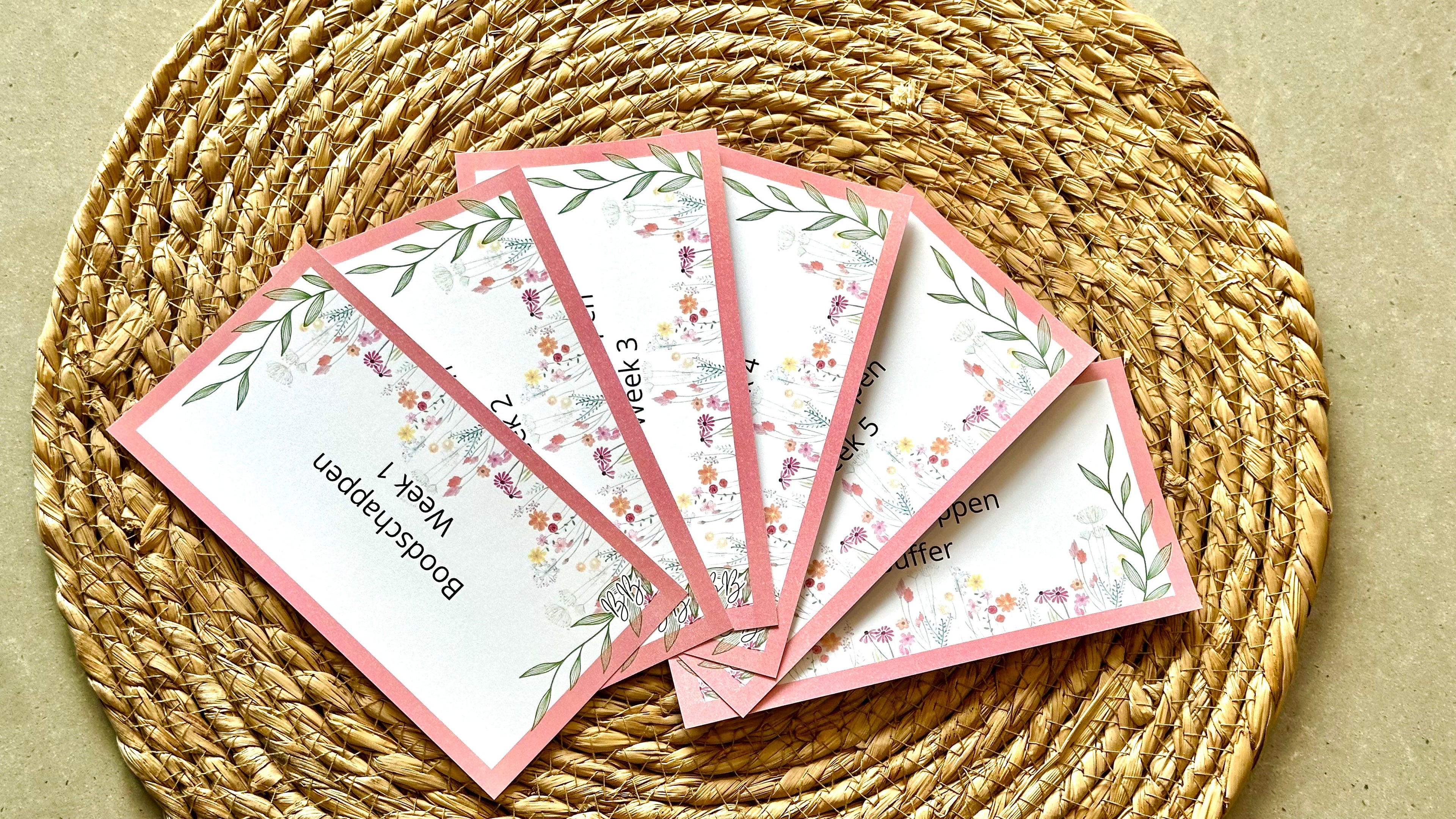 Dashboard boodschappen set Bloemen